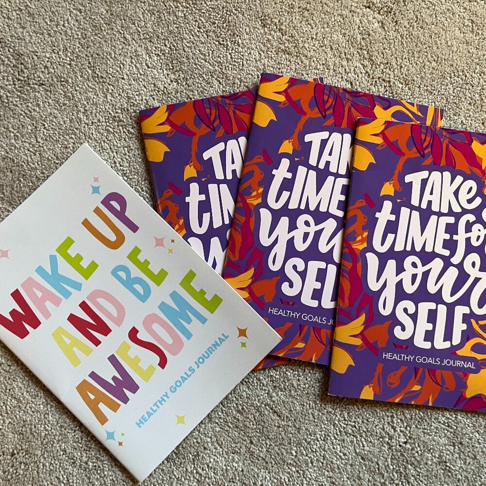 Health‎ Goal Journals Set of 4 Undated (NEW)